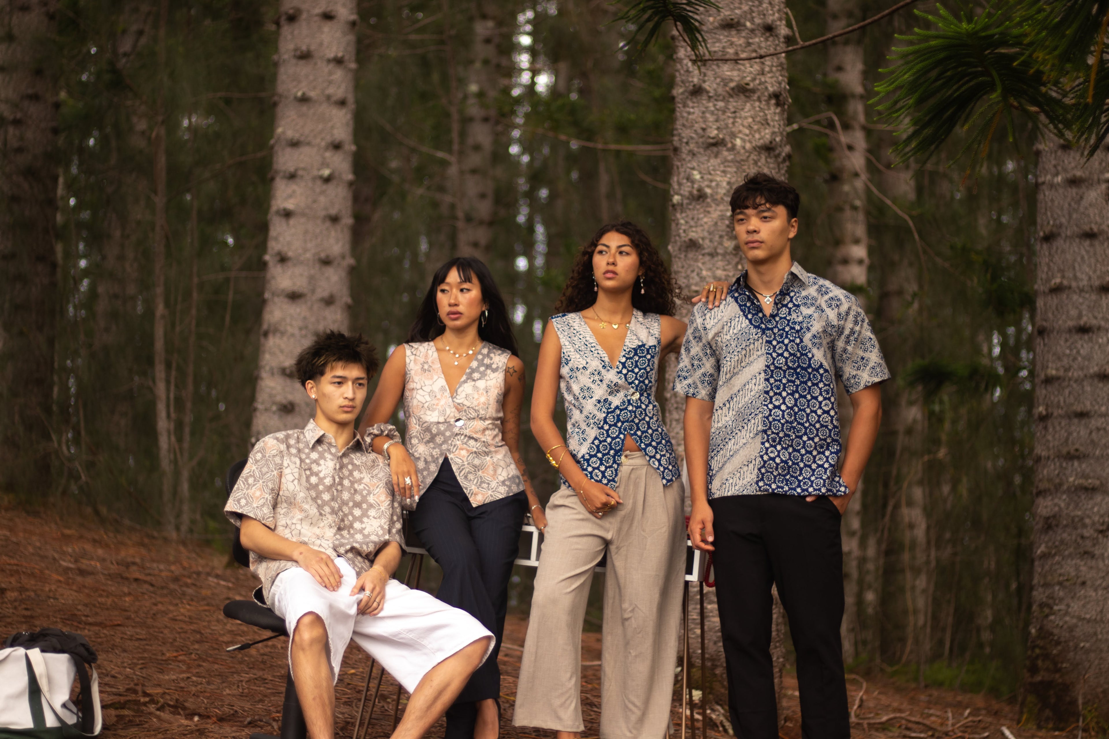 Sama Batik Vest Top